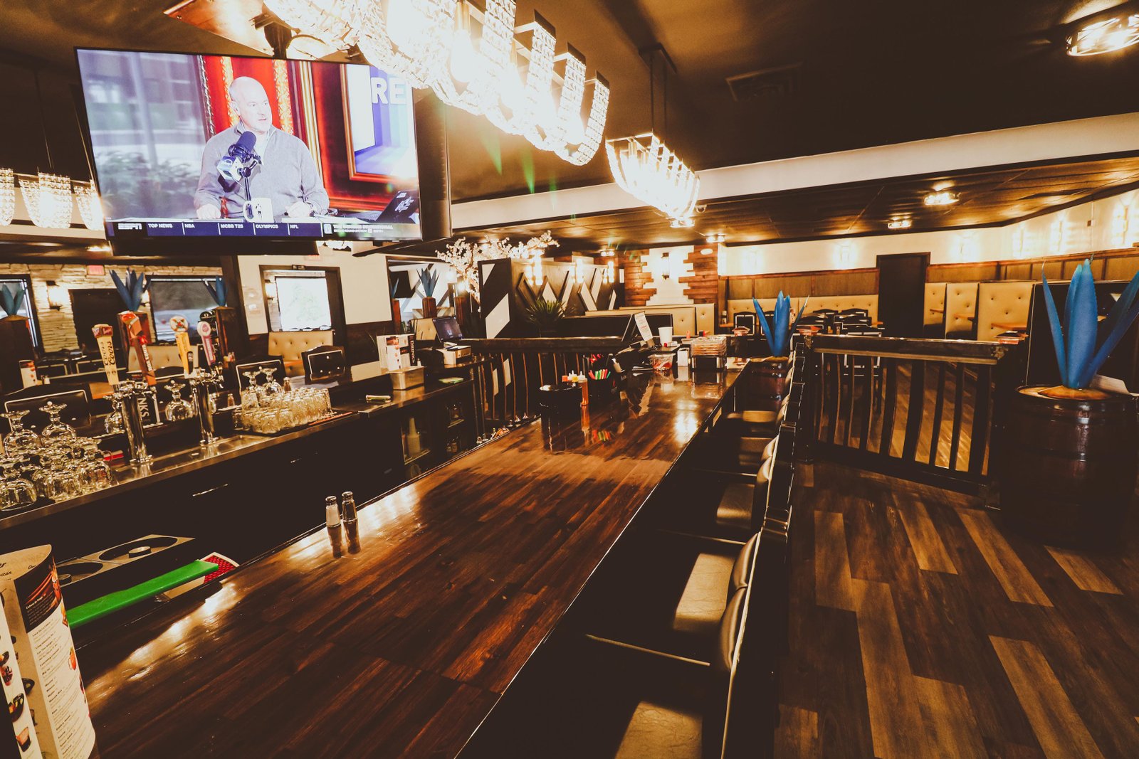 Booth area at Tequila Fuego Mexican restaurant Longview WA