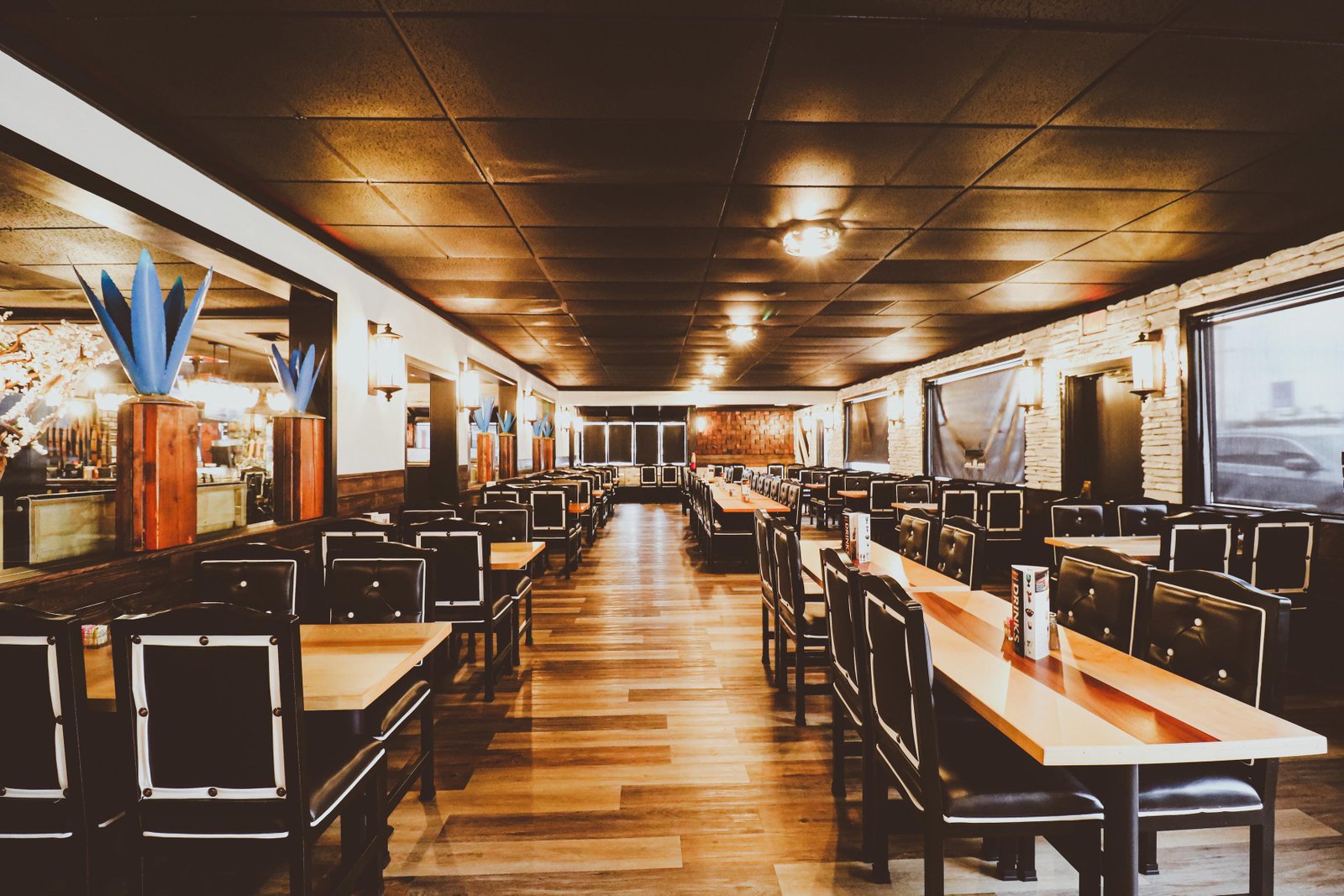 Table setting at Tequila Fuego restaurant Longview Washington